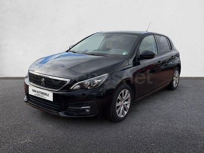 Usado Peugeot 308 Style 130 CV (95 kW) 2018 Negro Berlina