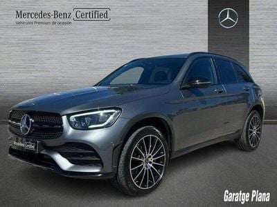 Usado Mercedes GLC300e 306 CV (225 kW) 2020 Gris selenita SUV