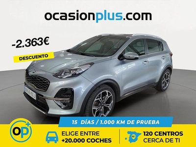 Usado Kia Sportage GT-Line 185 CV (136 kW) 2019 Gris SUV