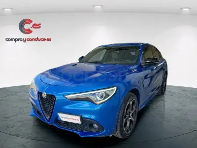 Usado Alfa Romeo Stelvio Veloce 210 CV (154 kW) 2022 Azul SUV