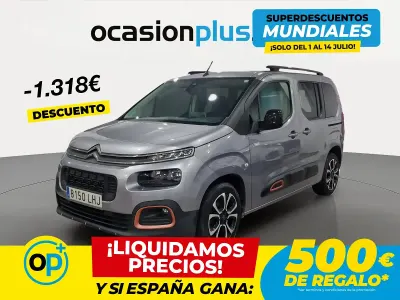 Usado Citroën Berlingo Shine 102 CV (75 kW) 2020 Gris Monovolumen