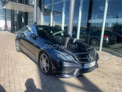 Usado Mercedes E350 258 CV (189 kW) 2017 Gris / plata Coupe
