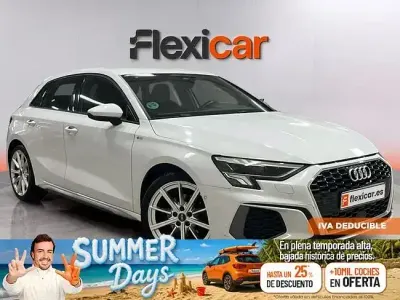 Usado Audi A3 116 CV (85 kW) 2023 Blanco Berlina