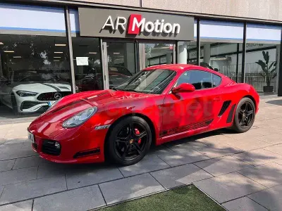 Usado Porsche Cayman 320 CV (235 kW) 2010 Rojo Coupe