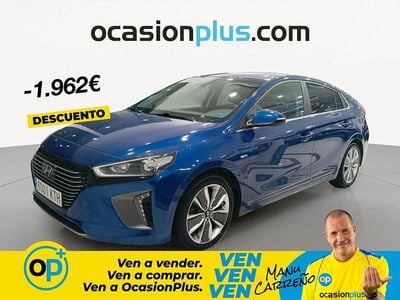 Usado Hyundai Ioniq 141 CV (103 kW) 2019 Azul Utilitario