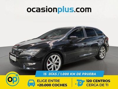 Negro Usado 2014 Seat Leon FR Monovolumen | 9900 € (Precio justo)