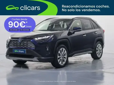 Usado Toyota RAV4 Hybrid Luxury 222 CV (163 kW) 2022 Azul SUV