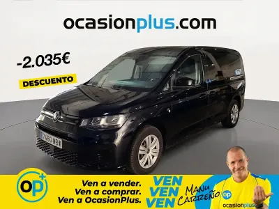 Usado VW Caddy Maxi 114 CV (83 kW) 2022 Negro Monovolumen
