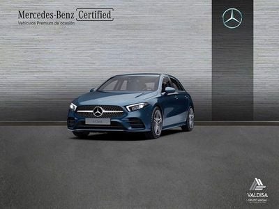 Usado Mercedes A200 AMG line 150 CV (110 kW) 2023 Azul Berlina