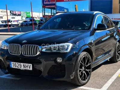 Usado BMW X4 313 CV (230 kW) 2016 Negro SUV