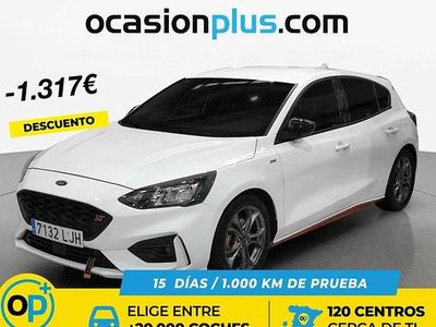 Usado Ford Focus ST-Line 125 CV (91 kW) 2020 Blanco Utilitario