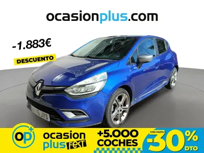Usado Renault Clio IV Zen 120 CV (88 kW) 2017 Azul