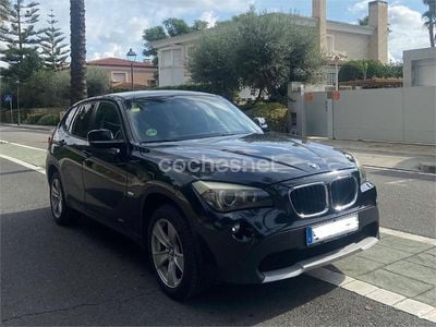 Usado BMW X1 150 CV (110 kW) 2011 Negro SUV