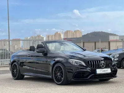 Usado Mercedes C63 AMG AMG 510 CV (375 kW) 2023 Negro Descapotable