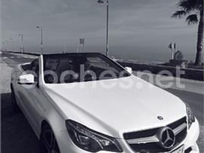 Blanco Usado 2015 Mercedes E400 Descapotable | 34.700 €