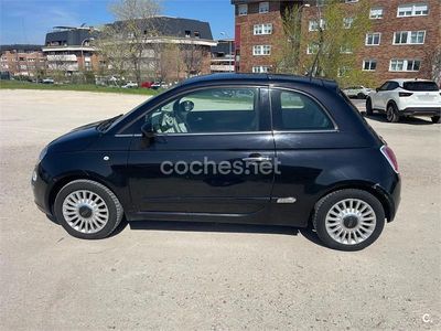 Usado Fiat 500 Lounge 69 CV (50 kW) 2014 Negro Berlina