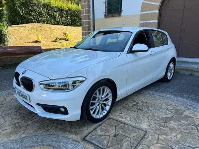Begagnad BMW 116 116 HK (85 kW) 2016 Vit Halvkombi