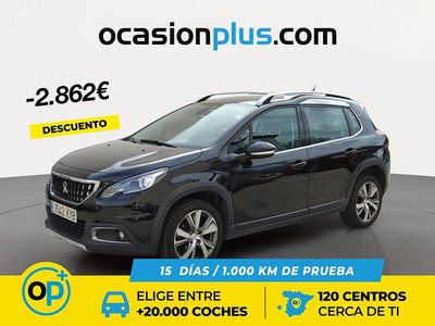 Negro Usado 2019 Peugeot 2008 Allure SUV | 12.480 € (Precio justo)