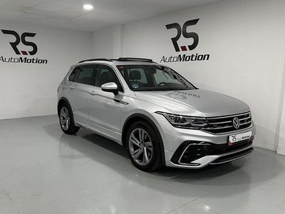Usado VW Tiguan R-line 150 CV (110 kW) 2021 Gris SUV