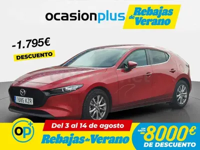Usado Mazda 3 122 CV (89 kW) 2019 Rojo Berlina