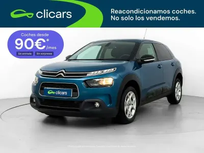 Usado Citroën C4 Cactus Feel 110 CV (80 kW) 2019 Azul Utilitario