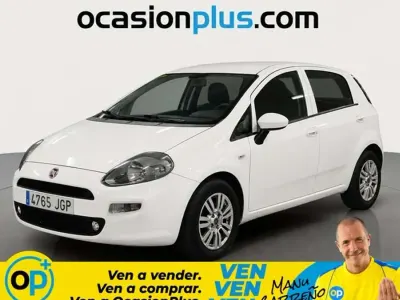 Käytetty Fiat Punto Easy 75 HP (55 kW) 2015 Valkoinen Viistoperä