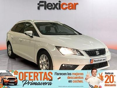 Usado Seat Leon Reference 115 CV (84 kW) 2019 Blanco Familiar