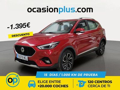 Usado MG ZS Luxury 106 CV (77 kW) 2023 Rojo SUV