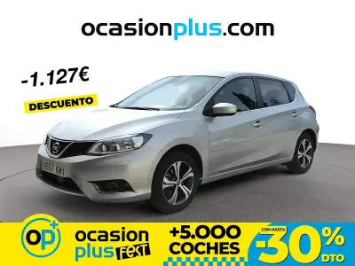 Usado Nissan Pulsar Acenta 115 CV (84 kW) 2018 Gris / plata Berlina