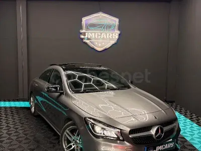 Usado Mercedes CLA220 177 CV (130 kW) 2017 Gris / plata Coupe