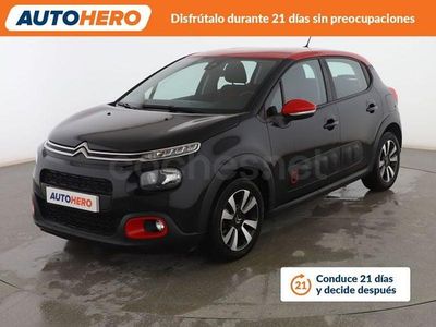 Usado Citroën C3 Feel 110 CV (80 kW) 2019 Negro Utilitario