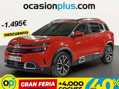 Usado Citroën C5 Aircross Shine 131 CV (96 kW) 2019 Rojo SUV