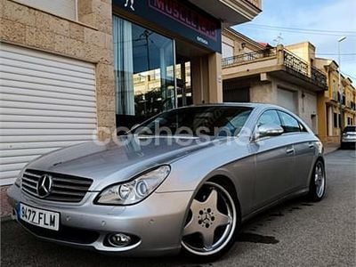 Usado Mercedes CLS350 272 CV (200 kW) 2005 Gris / plata Berlina
