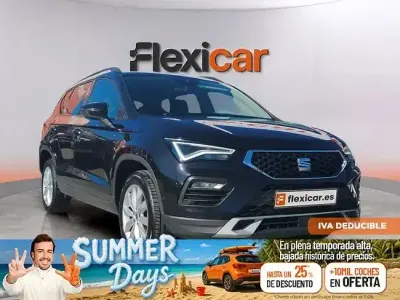 Usado Seat Ateca Style 150 CV (110 kW) 2022 Negro SUV