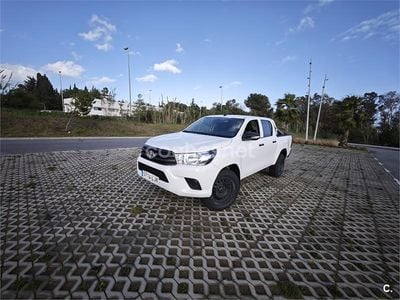 Usado Toyota HiLux 150 CV (110 kW) 2020 Blanco Recogida