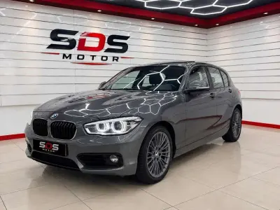 Usado BMW 116 116 CV (85 kW) 2018 Gris Utilitario