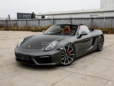 Usado Porsche Boxster GTS 330 CV (242 kW) 2015 Gris / plata Descapotable