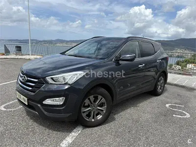 Usado Hyundai Santa Fe 150 CV (110 kW) 2012 Azul SUV