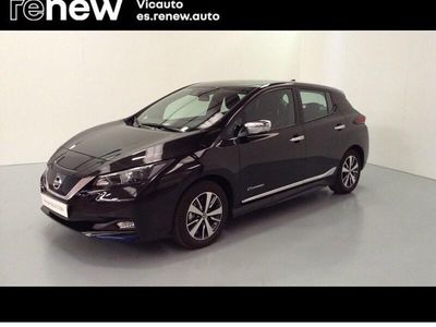 Usado Nissan Leaf Acenta 110 kW (150 CV) 2019 Negro Utilitario