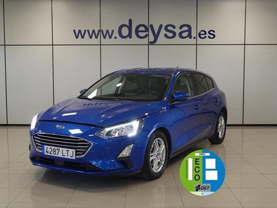 Usado Ford Focus Trend+ 125 CV (91 kW) 2021 Azul Berlina