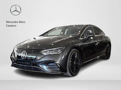 Usado Mercedes EQE350 214 kW (292 CV) 2022 Gris Berlina