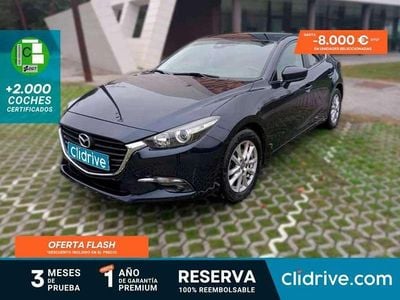 Usado Mazda 3 105 CV (77 kW) 2017 Negro Utilitario