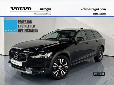 Usado Volvo V90 CC Pro 190 CV (139 kW) 2020 Negro Familiar