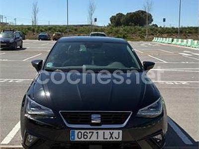 Usado Seat Ibiza Style Plus 110 CV (80 kW) 2022 Negro Utilitario