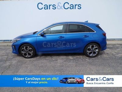 Usado Kia Ceed 120 CV (88 kW) 2021 Azul Utilitario