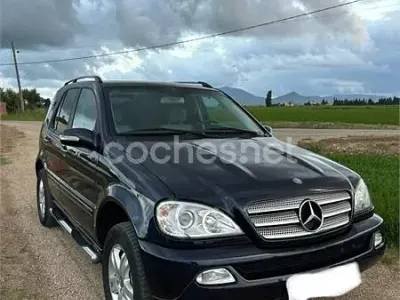 Käytetty Mercedes ML270 Edition 163 HP (119 kW) 2005 Sininen Katumaasturi