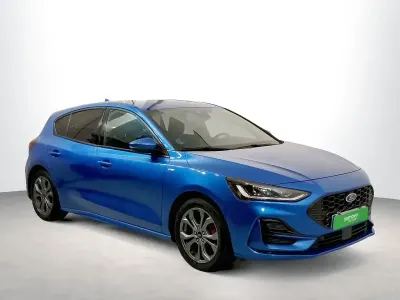 Usado Ford Focus ST-Line 125 CV (91 kW) 2022 Azul Berlina