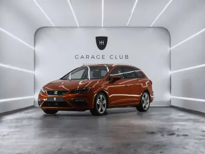 Usado Seat Leon ST FR 150 CV (110 kW) 2018 Naranja Familiar