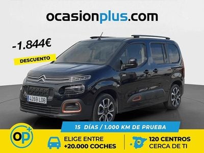 Käytetty Citroën Berlingo Shine 130 HP (95 kW) 2019 Musta Tila-auto
