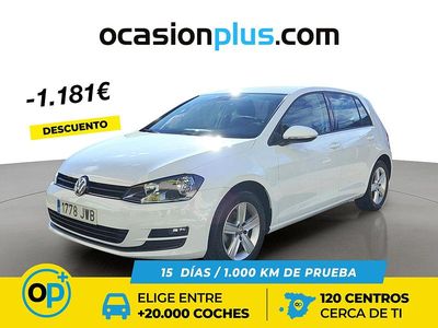 Usado VW Golf VII Advance 125 CV (91 kW) 2017 Blanco